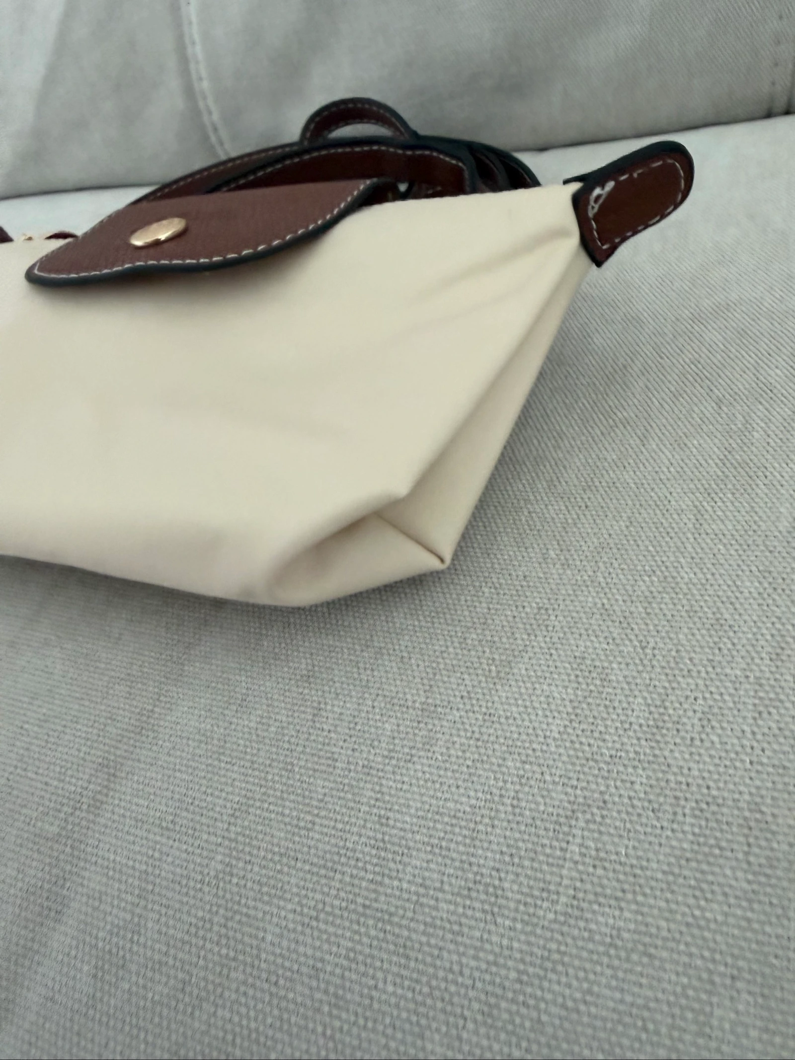 Mini tas Longchamp XS beige – photo 6